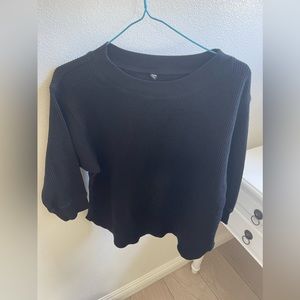 Uniqlo black sweater